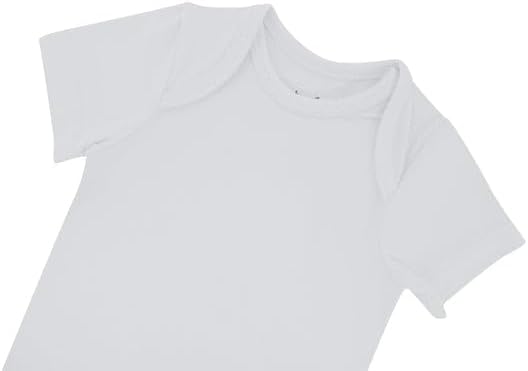 KYTE BABY Short Sleeve Unisex Baby Bodysuits, Rayon Made From Bamboo Material