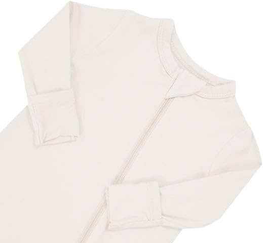 KYTE BABY Unisex Rayon Made From Bamboo Zippered Rompers 0-24 Months