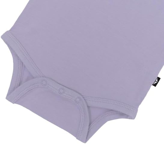 KYTE BABY Short Sleeve Unisex Baby Bodysuits, Rayon Made From Bamboo Material