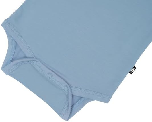 KYTE BABY Short Sleeve Unisex Baby Bodysuits, Rayon Made From Bamboo Material