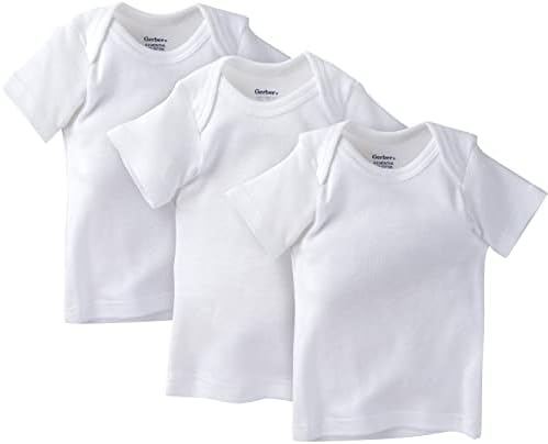 Gerber Baby-Girls 3-Pack Short-Sleeve Slip-on Shirtsinfant-and-Toddler-Hoodies
