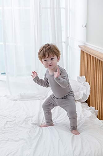 AVAUMA Baby Boys Girls Pajama Set Kids Toddler Snug fit Basic Cotton Sleepwear pjs for Daily