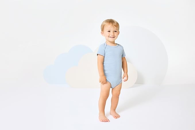 HUGGIES unisex-baby 6-pack Basic Bodysuit