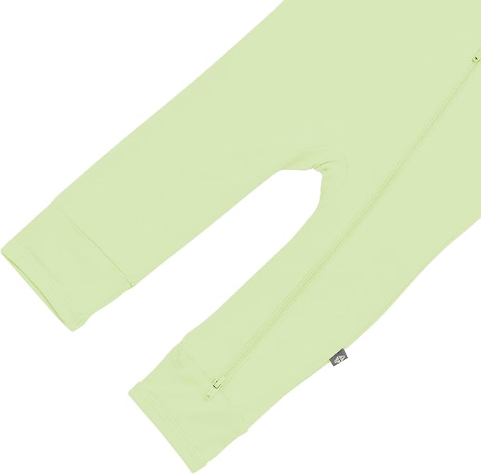 KYTE BABY Unisex Rayon Made From Bamboo Zippered Rompers 0-24 Months