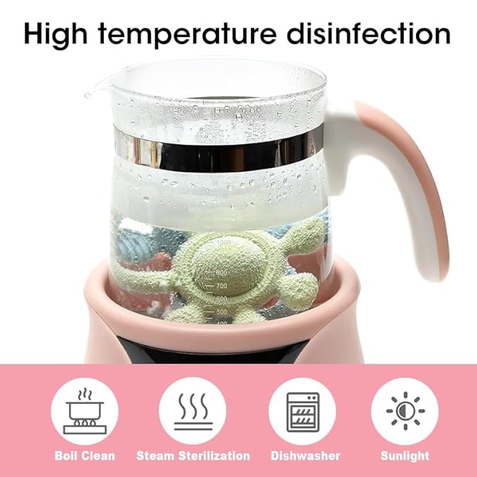 Silicone Rattle Teether for Babies – Soft BPA-Free Teething Toy & Sensory Rattle – 100% Food Grade Silicone, CPC Certified – Soothing Relief for Infants & Toddlers (Rudder - Pink)