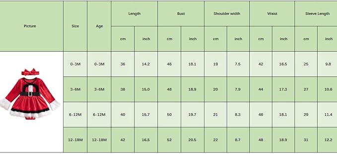 Hnyenmcko Newborn Baby Girl Christmas Clothes Infant Red Plaid Romper Dress Ruffle Long Sleeve Ribbed Bodysuit Headband Set