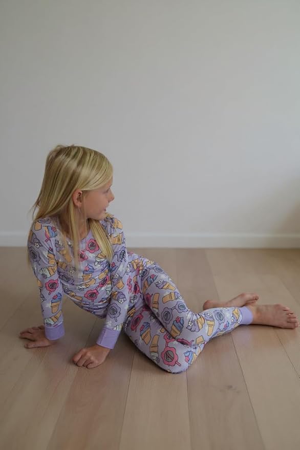 ITSY BITSY BOUTIQUE Viscose Bamboo Baby Pajamas - Boys and Girls Footie Sleeper Convertible 2-Way Zipper Sleeper