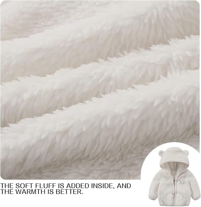 Baby Boy Fleece Jacket Girl Winer Clothes Coat Toddler Boy'S Clothing Sweater