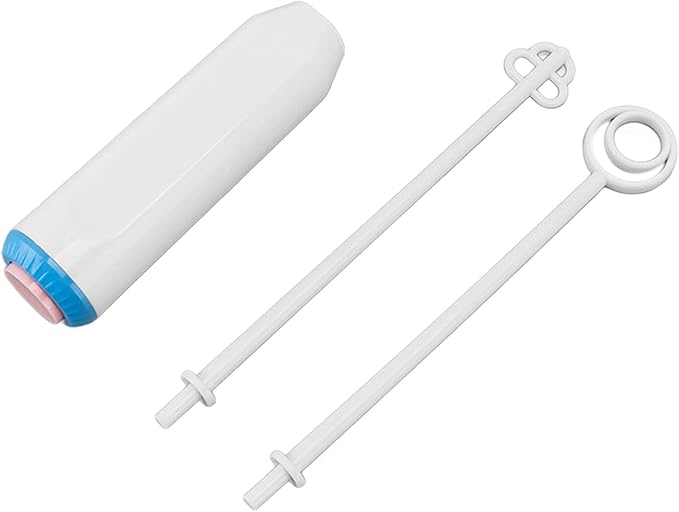 Handheld Drink Mixer, Baby Formula Mixer Mini Milk Foamer Battery Operated Drink Mixer for Coffee, Latte, Cappuccino, Egg Whipping(White)