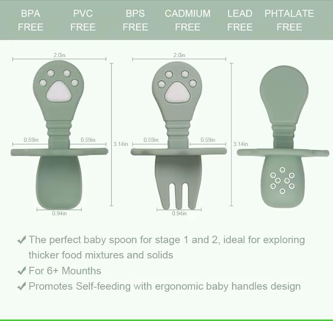 SiliKid Essential 15-Piece Silicone Baby Feeding Set – Complete Toddler Mealtime Kit with Suction Plate, Bowl, Bibs, Utensils, Cups & More – BPA-Free, Baby-Led Weaning Essentials