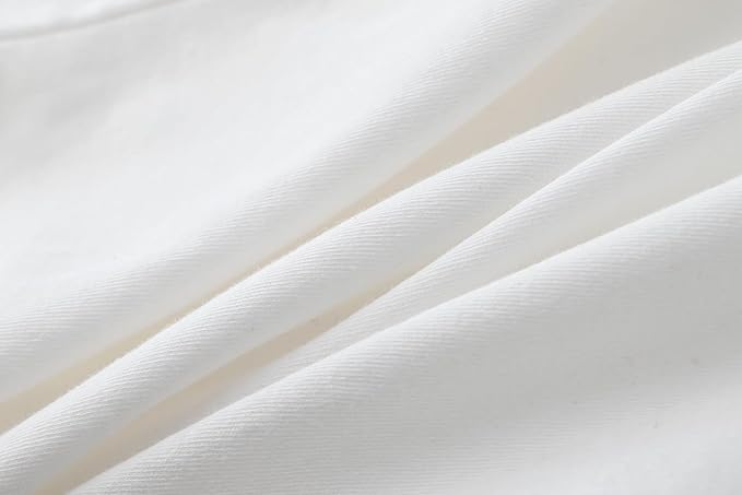 Teach Leanbh Infant Baby Polo Bodysuit Cotton Long Sleeve Pure Color Shirt 3-24 Months (Red/Peter Pan Collar, 6 Months)