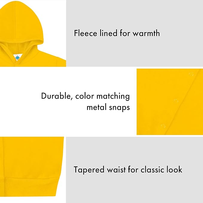 Creative Knitwear College Baby Snap Hooded Jacket - Team Logo, Multiple Colors, for Boys & Girls, (0-24 Months)