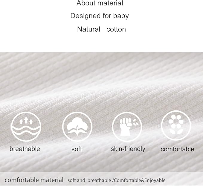 pureborn Baby Boys Girls Bodysuit Super Soft Cotton Romper 0-24 Months