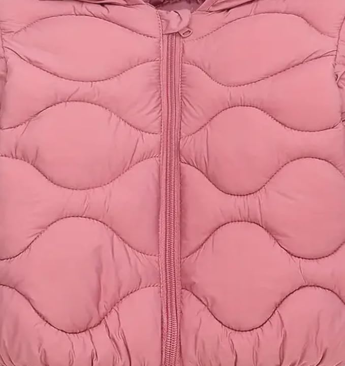 Toddler Winter Coats Puffer Padded Jacket Baby Boys Girls Bear Hoods Down Jacket Light Weight Infant Outerwear