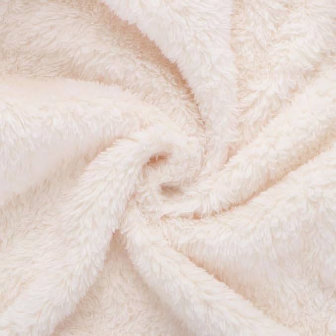 Newborn Baby Girls Clothes Toddler Boys Fleece Jacket Neutral Winter Hoodie Coat