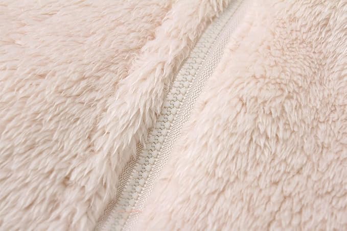 Newborn Baby Snowsuit Fleece Lined Onesie Outfits Warm Hooded Romper for Infant