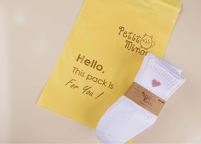 Bella Baby & Toddler Seamless-Toe Turkish Cotton Crew Socks (6-Pack)