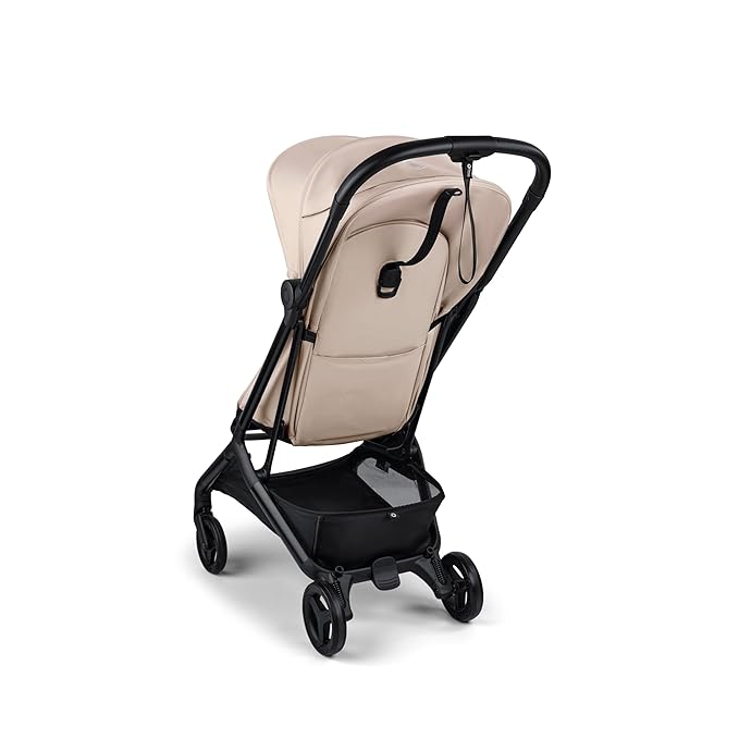 Bugaboo Butterfly 2 Travel Stroller, Ultra-Compact One-Second Fold, Lightweight and Airplane-Friendly (Taupe)