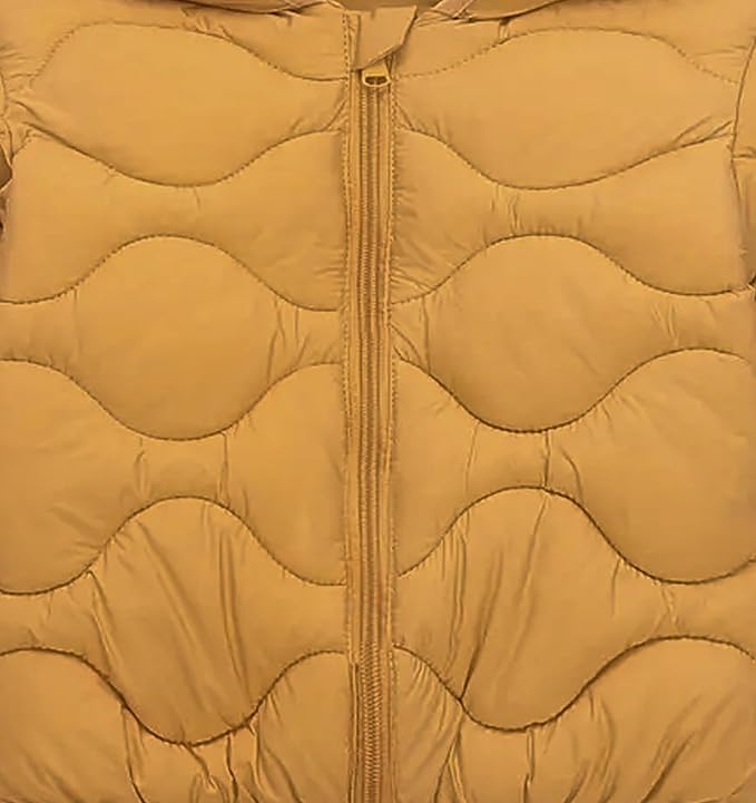 Toddler Winter Coats Puffer Padded Jacket Baby Boys Girls Bear Hoods Down Jacket Light Weight Infant Outerwear