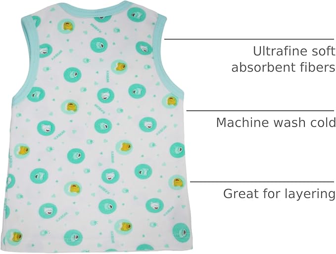 ToBeInStyle Boy's Pack of 4 Tank Tops