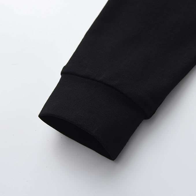 Toddler Infant Baby Boy Clothes Striped Long Sleeve Hoodie Tops Sweatsuit Pants Outfit Set