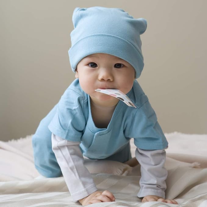 Babysoy Long Sleeve Baseball Style One Piece Coverall Romper