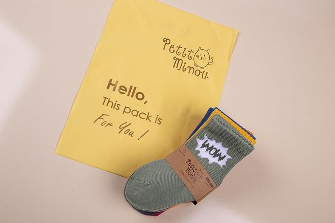 Bella Baby & Toddler Seamless-Toe Turkish Cotton Crew Socks (6-Pack)