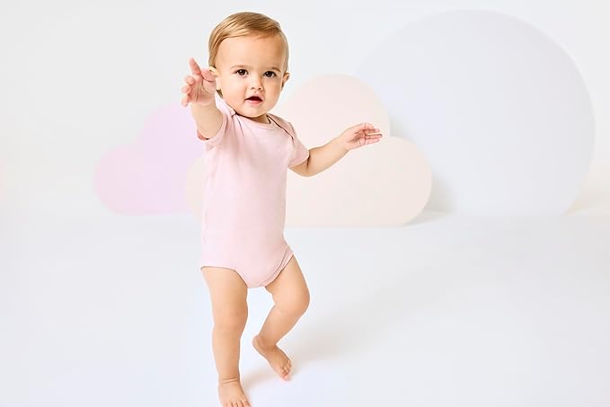 HUGGIES unisex-baby 6-pack Basic Bodysuit