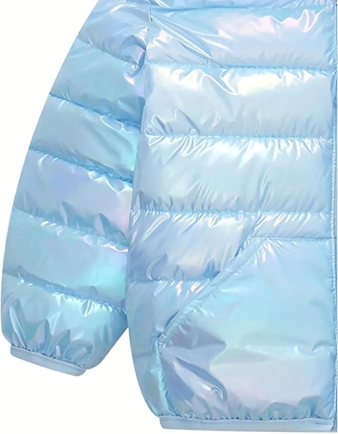 Toddler Winter Coats Puffer Padded Jacket Baby Boys Girls Bear Hoods Down Jacket Light Weight Infant Outerwear