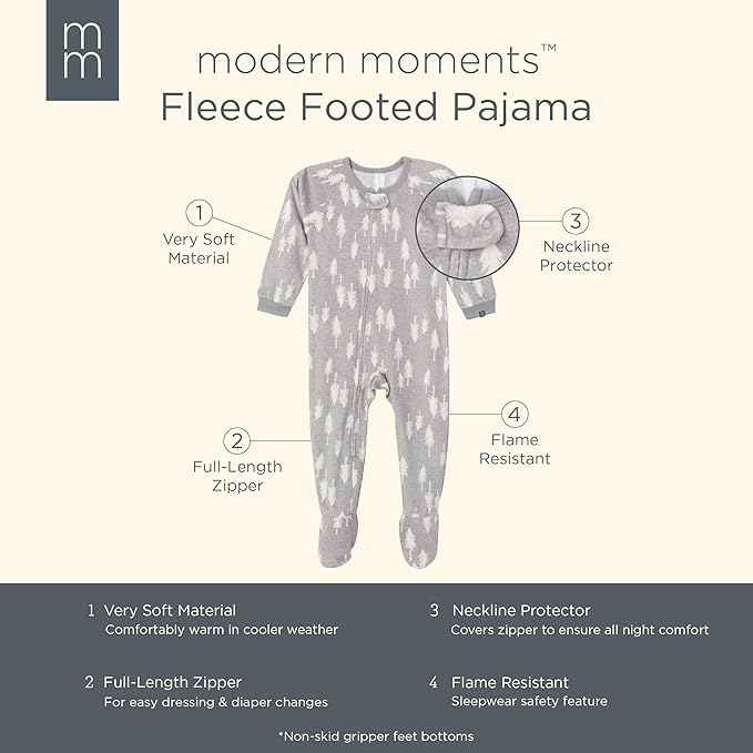 Modern Moments by Gerber unisex-baby Bunny Fleece Blanket Sleeper