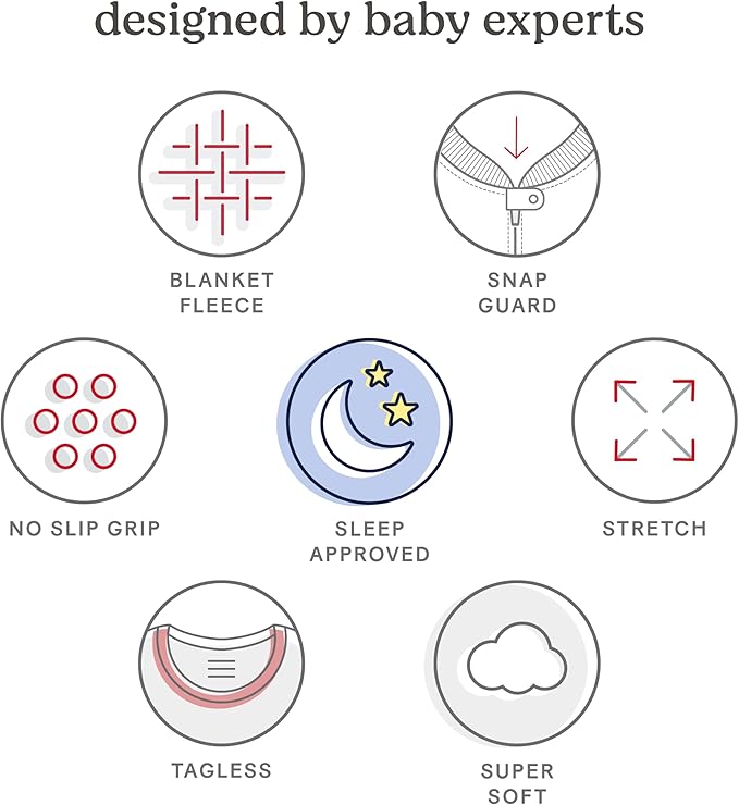 HUGGIES unisex-baby 3-pack Footed Fleece Coverall Pajamas