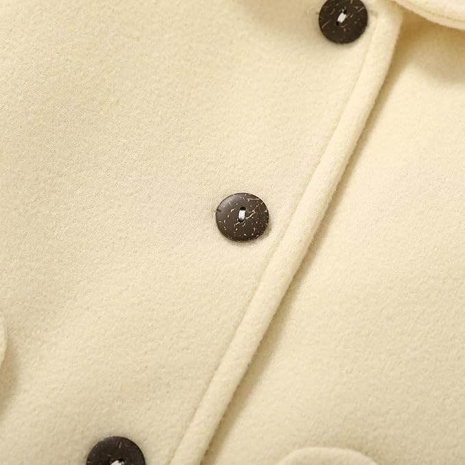 Baby Coats Fall Winter Kid Baby Girl Cloak Button Jacket Clothes Baby Outwear Clothes