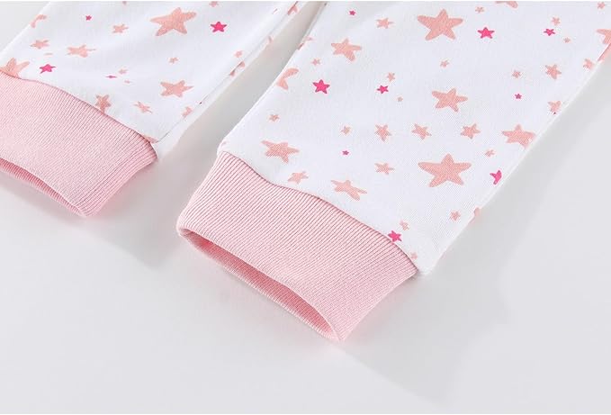 Baby Boy Girl 10 Piece Combined Type Clothing Set Cotton Baby Bodysuits and Pants Set Home Outdoor Infant Clothes