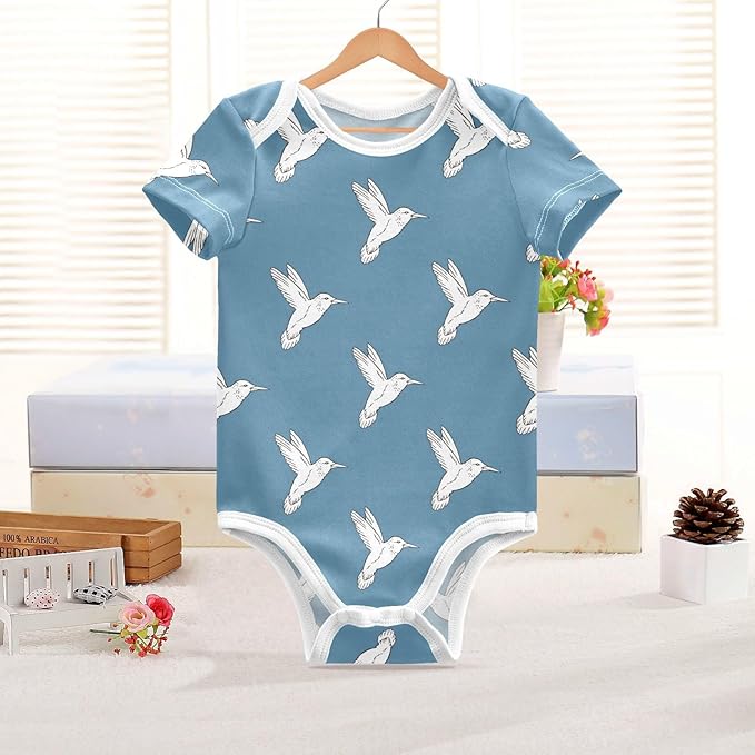 vvfelixl Dachshund Dog Baby Clothes for Boy Girl,Baby One-Piece Bodysuit for 0-24 Months,Short Sleeve