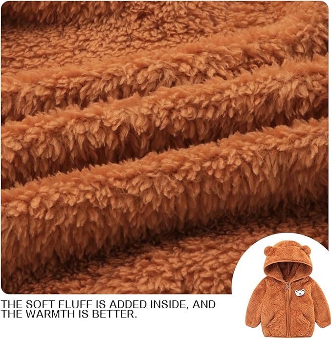 Baby Boy Fleece Jacket Girl Winer Clothes Coat Toddler Boy'S Clothing Sweater