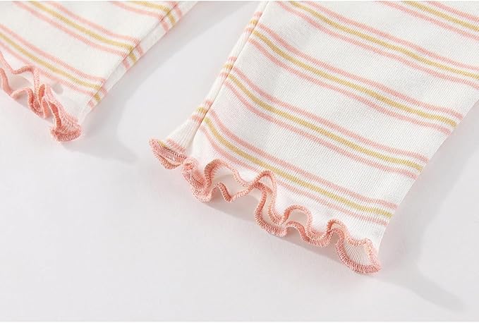 Baby Boy Girl 10 Piece Combined Type Clothing Set Cotton Baby Bodysuits and Pants Set Home Outdoor Infant Clothes