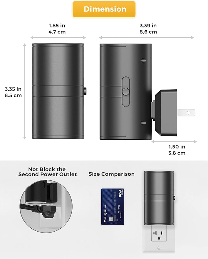 L LOHAS LED Blue Night Light, Night Lights Plug into Wall, Dimmable Nightlight, Light Sensor, Calm Blue Nightlights for Bluey Bathroom Decor, Home Decor, Party, Holiday, Bedroom, Hallway, 2 Pack