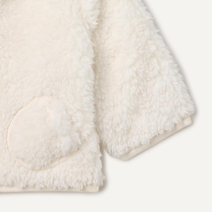 Amazon Essentials baby-boys Hooded Sherpa Jacket