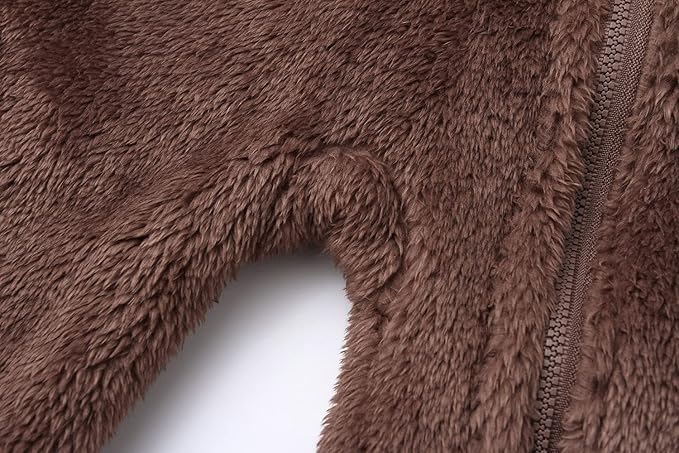 Newborn Baby Jumpsuit Hooded Fleece Rompers Long Sleeve Onesies Outwear Outfits