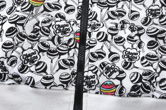 Mud Kingdom Boys Girls Full-Zip Hooded Sweatshirt Fur Lined Funny Pattern 6 Months-8 Years