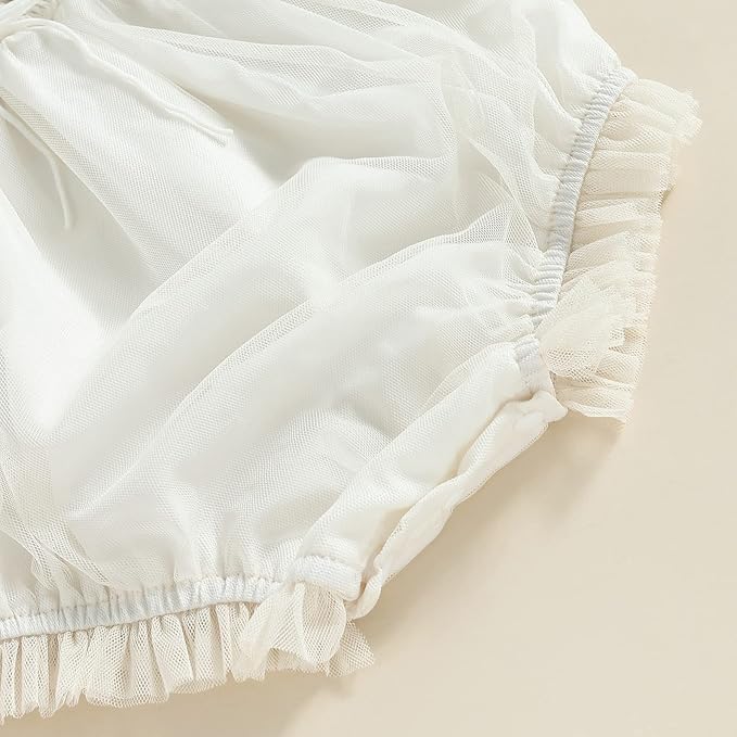 Baby Girl Clothes Floral Boho Lace Romper Bodysuit Romper Jumpsuit Summer Outfit Summer Baby Clothes Girls