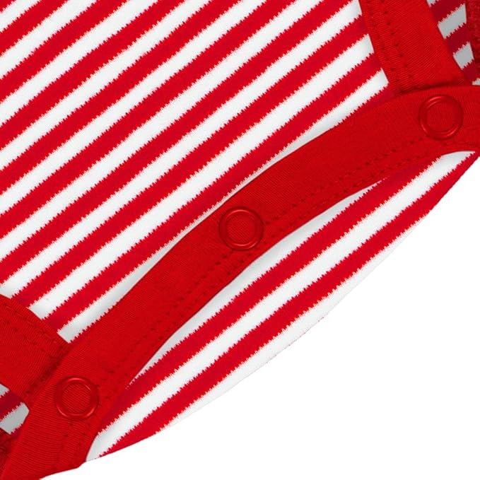 Creative Knitwear College Baby NCAA Infant Striped Bodysuit