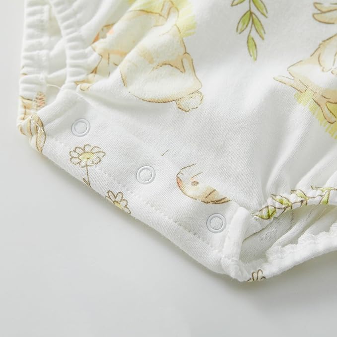 pureborn Baby Girls Boys Bodysuit Super Soft Cotton Romper 0-24 Months