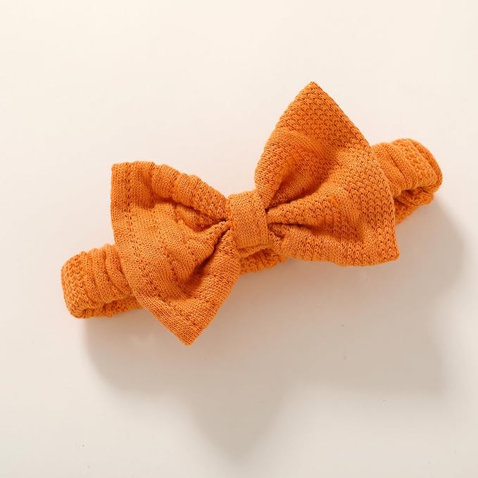 Happy Town Baby Girl Romper Infant Fall Winter Clothes Ruffle Sweater Long Sleeve Bodysuit Jumpsuit and Headband