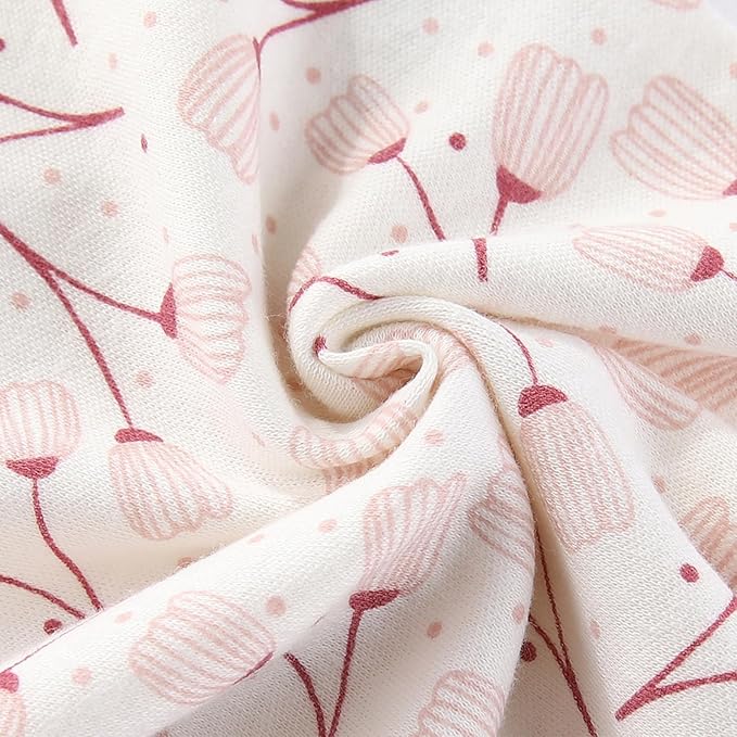 Baby Boy Girl Bodysuit 5 Pack Cotton Short Sleeve Romper Soft Baby Clothes Outfit 0-12 Month