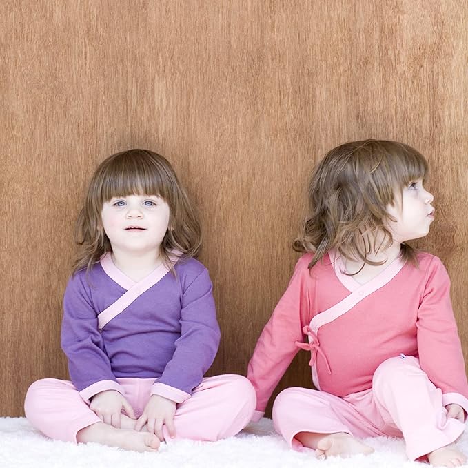 Babysoy Baby Kimono Wrap Around Onesie Bodysuit