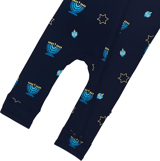 KYTE BABY Unisex Rayon Made From Bamboo Zippered Rompers 0-24 Months