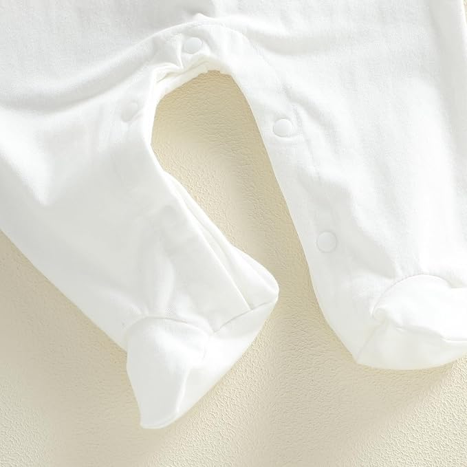 Twopumpkin My First Easter Outfit Baby Girl Newborn Bunny Onesie Ruffle Tulle Tutu Dress Romper Hooded Jumpsuit With Ear