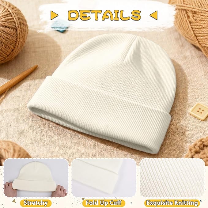 ZOORON Toddler Beanie Baby Kids Beanies Warm Winter Hat Knit Skull Cap for Boys & Girls Soft Children Infant Hat