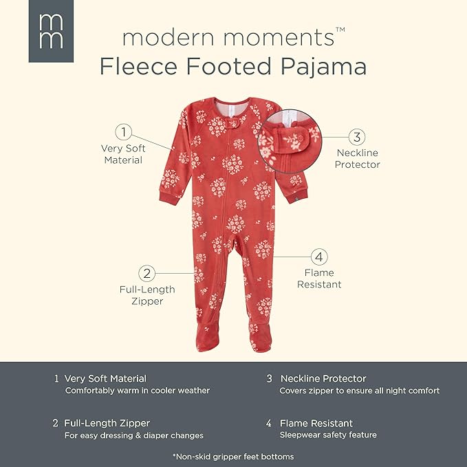 Modern Moments by Gerber unisex-baby Bunny Fleece Blanket Sleeper